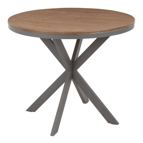 X Pedestal Dinette Table